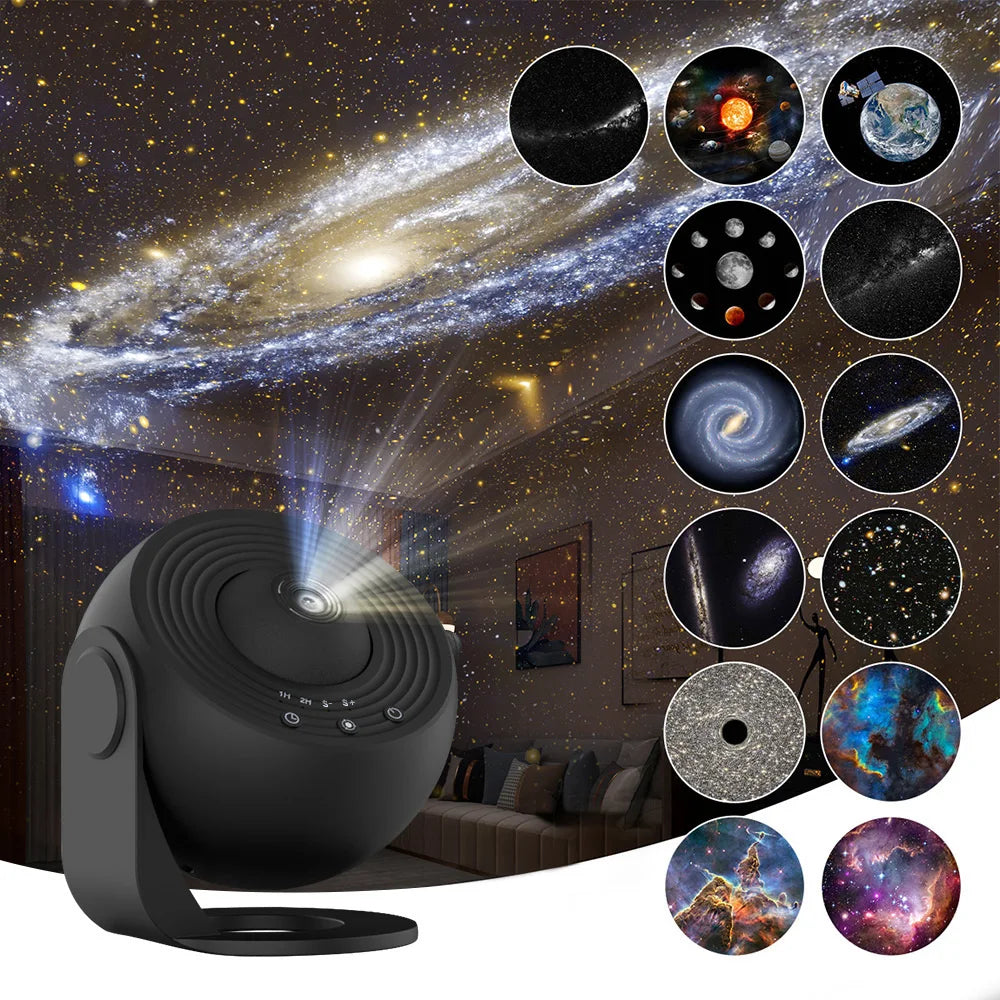 13 in 1 Star Projector, Planetarium Galaxy for Bedroom, Aurora Projector, Night Light Projector