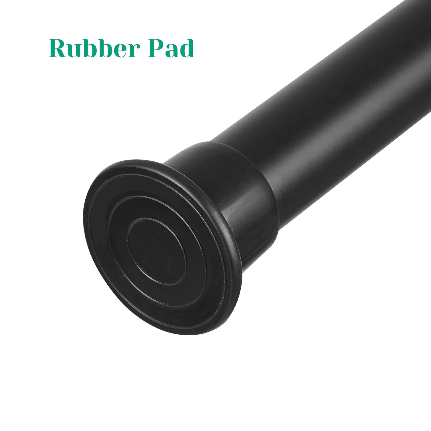 Corner Shower Caddy with Tension Pole/ Adjustable Shelves/ Storage Organizer with Rubber Pad,101.6 - 122 Inch H